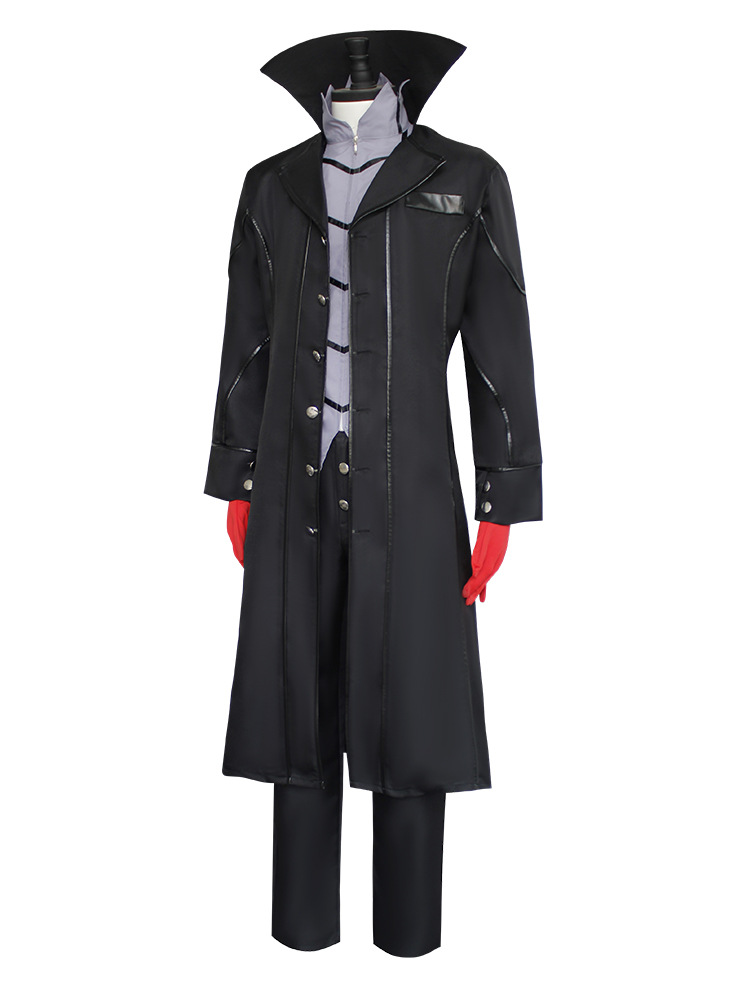Anime Persona 5 Joker Cosplay  - Black Face Mask Pack recension och pris
