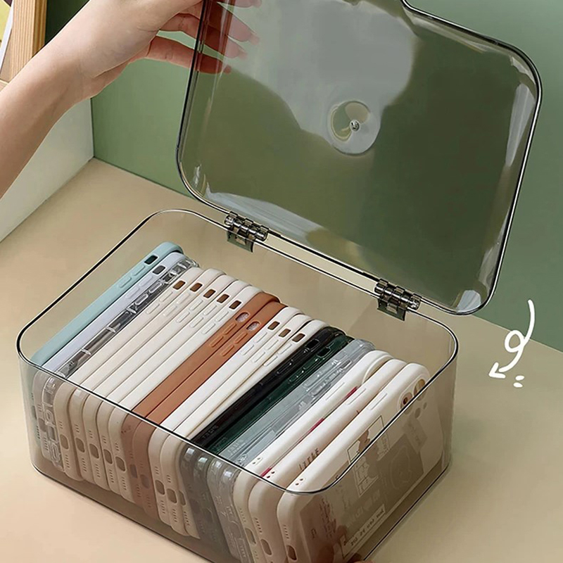 Acrylic Sundries Storage Baske - Face Mask Storage Box recension och pris