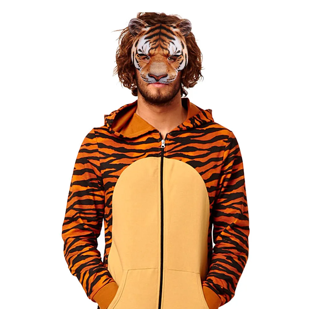 3D Animal Mask Halloween Masqu - Respirator Half Face recension och pris