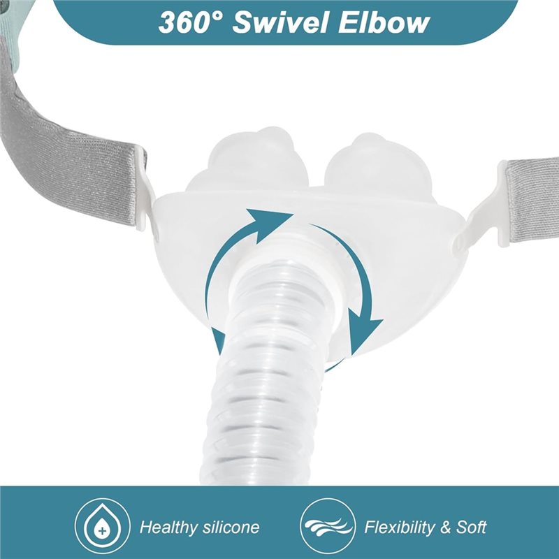 CPAP Mask Tube Included 1 Set  - Silicone Mask Bracket recension och pris