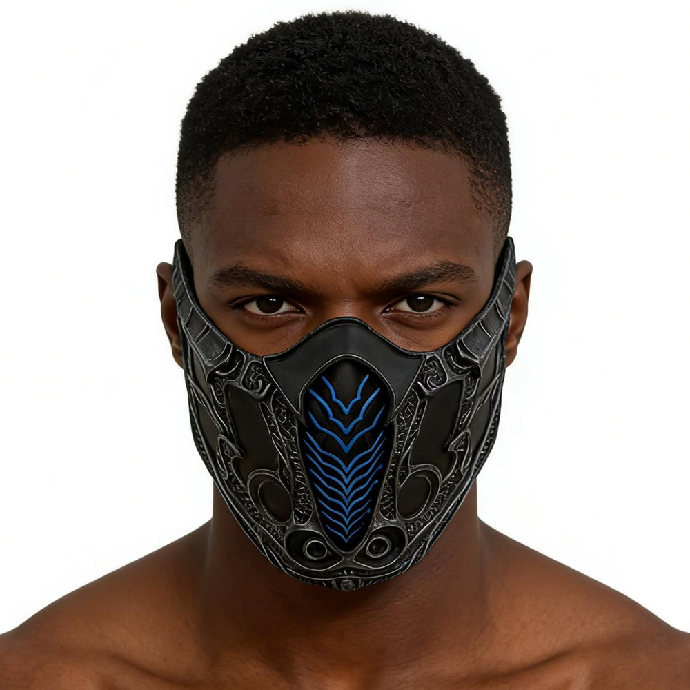 Mortal Kombat Half Face Mask C - Respirator Half Face recension och pris