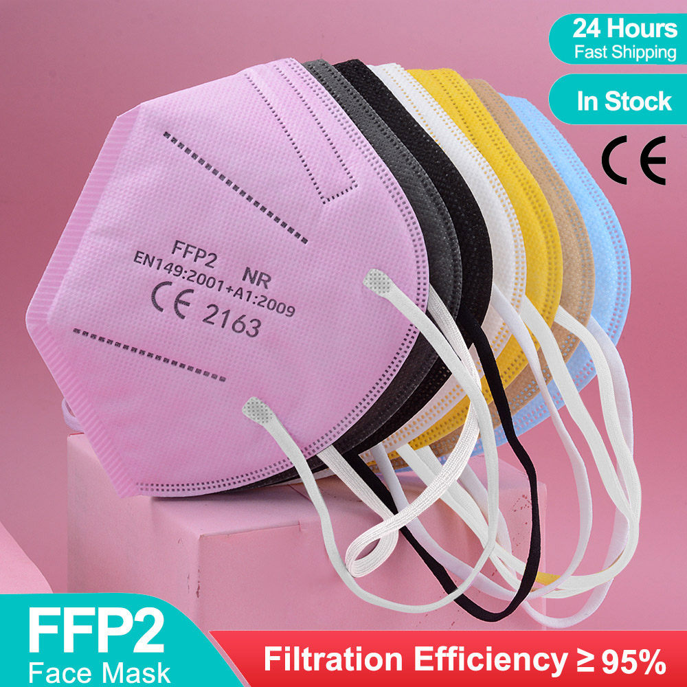 5Layer FFP2 Masks CE Approve K - Black Face Mask Pack recension och pris