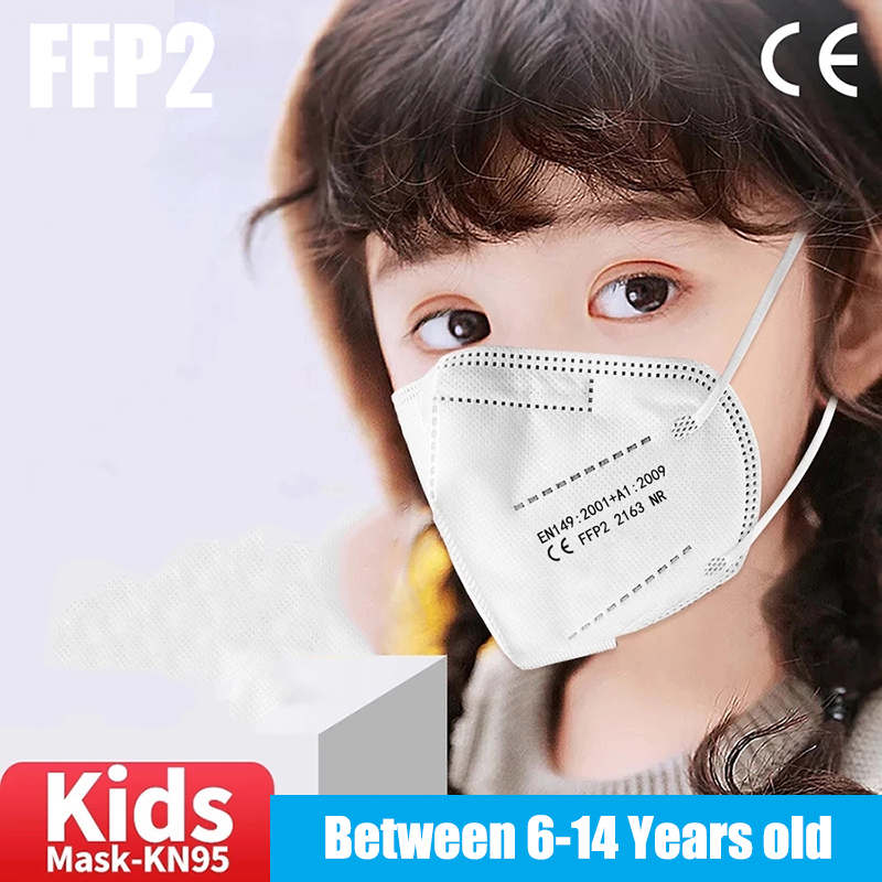 10-100pcs Child KN95 Mask Disp - Disposable Surgical Mask recension och pris