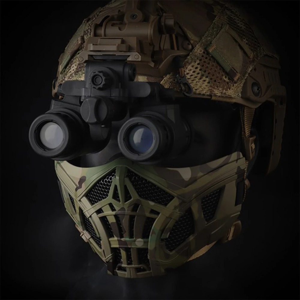 Tactical Airsoft Half Face Mas - Respirator Half Face recension och pris