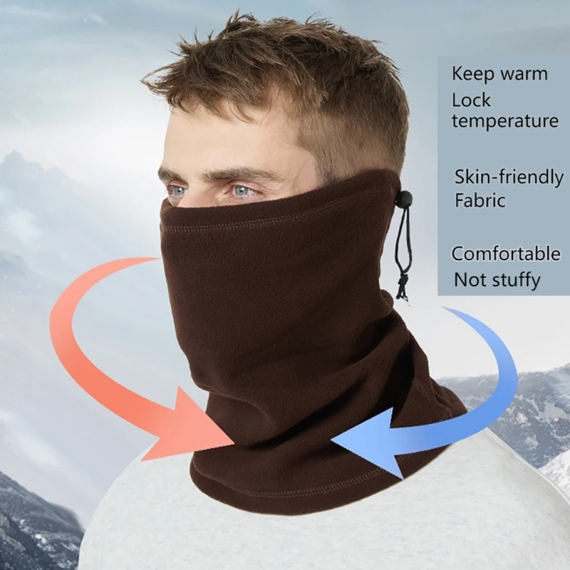 Winter Neck Warmer Gaiter Scar - Respirator Half Face recension och pris