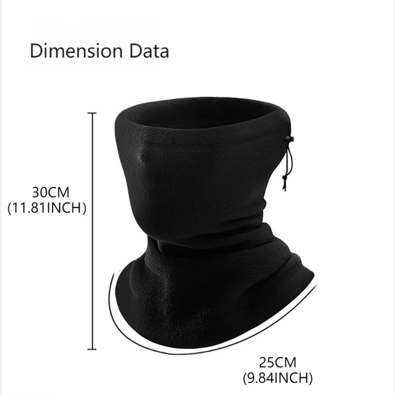 Winter Neck Warmer Gaiter Scar - Respirator Half Face recension och pris