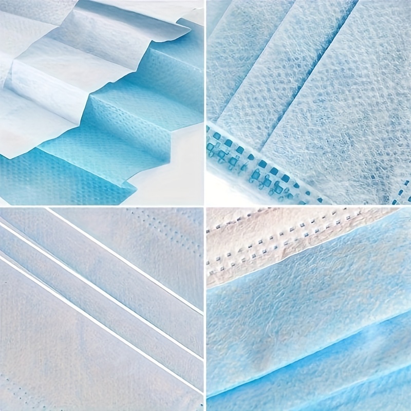 100Pcs Thick Blue Disposable P - Disposable Mask Blue recension och pris