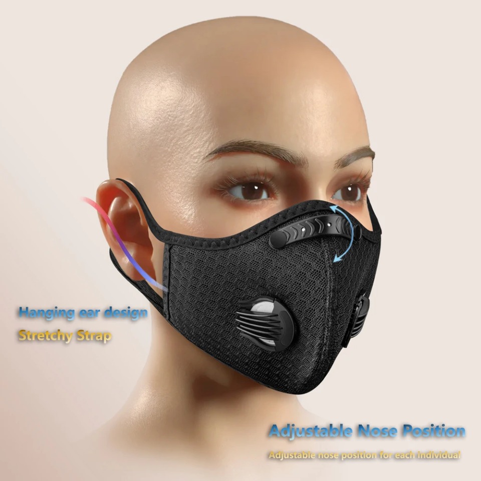 1PCS Cycling Mask With Activat - Anti Pollution Mask recension och pris