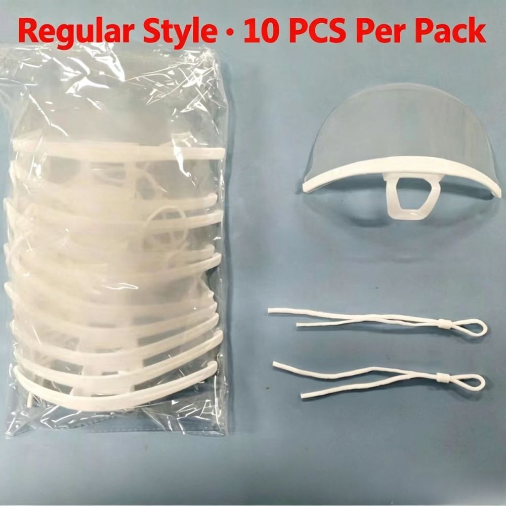 Anti-Fog Clear Catering Mouth  - Mask Lanyard Adjustable recension och pris