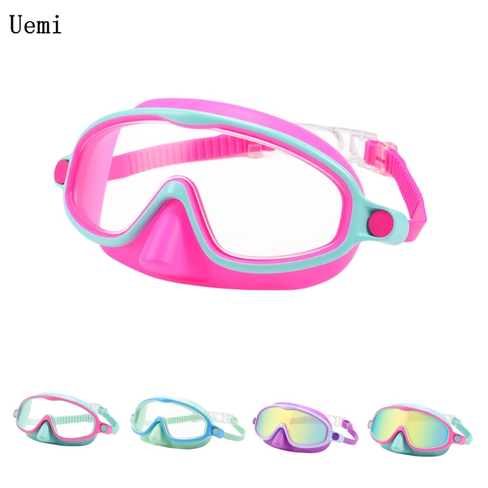 Kids Swim Goggles with Nose Co - Anti Pollution Mask recension och pris