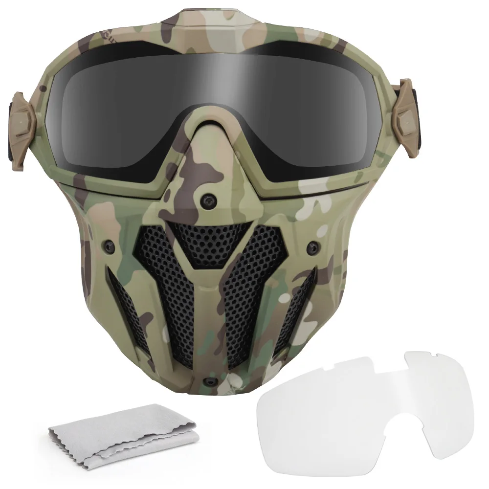 Tactical Airsoft Paintball Fac - Anti Pollution Mask recension och pris