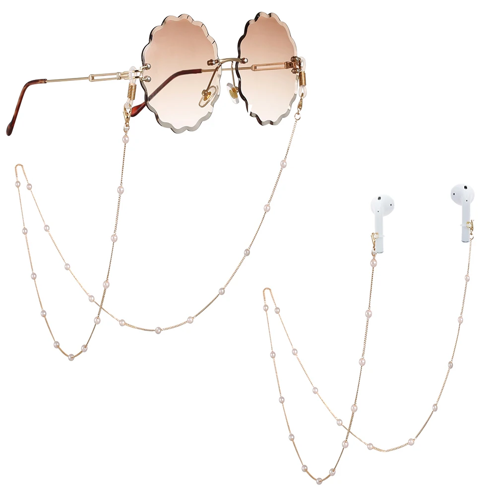 Crystal Beaded Chain for Mask  - Mask Chain Holder recension och pris