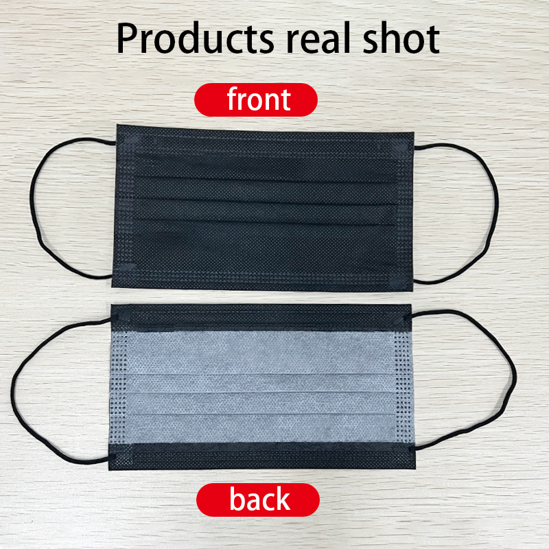 50-500pcs Black Disposable Cer - Disposable Surgical Mask recension och pris