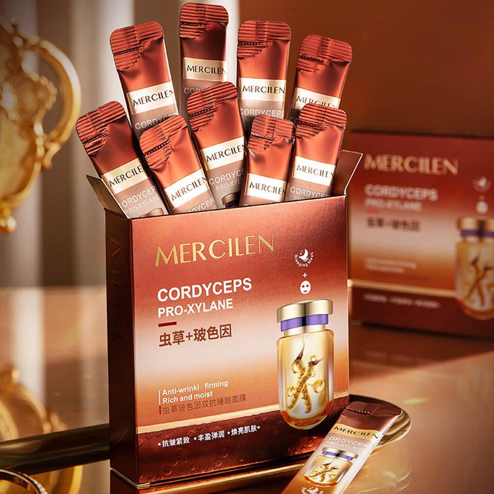 20PCS/box Mercilen Cordyceps P - Face Mask Storage Box recension och pris