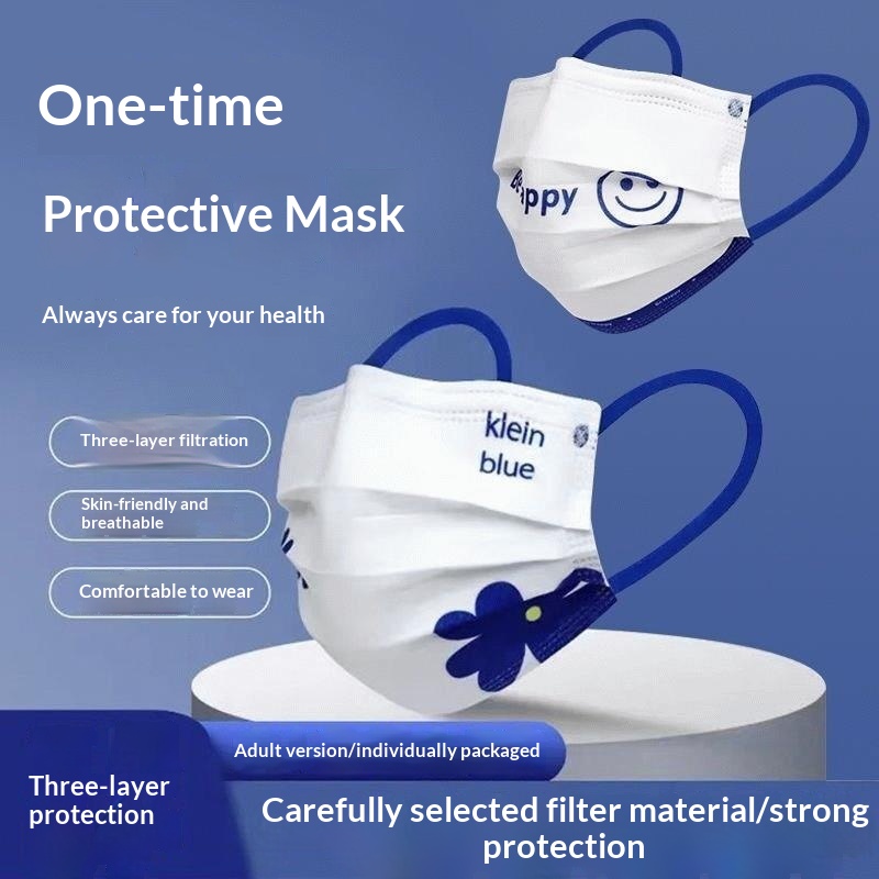 High value Klein blue disposab - Disposable Mask Blue recension och pris