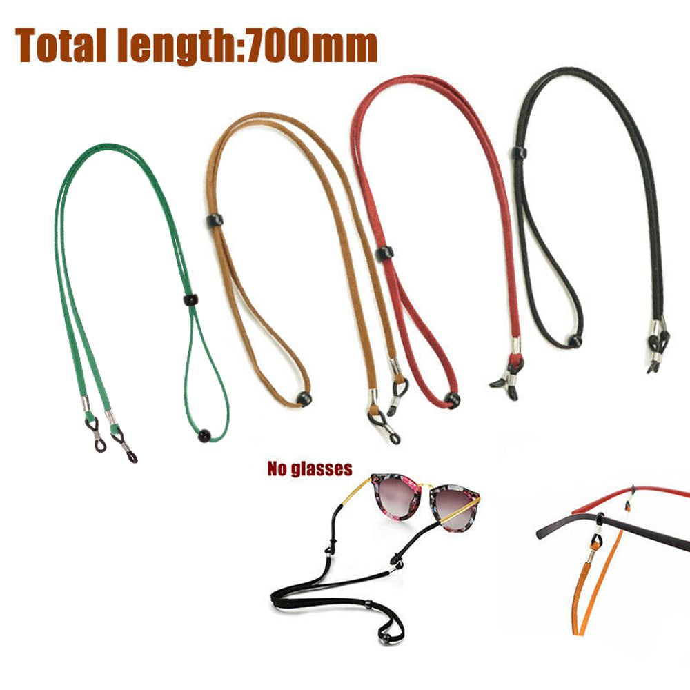 Fashion High Elasticity Leathe - Mask Lanyard Adjustable recension och pris
