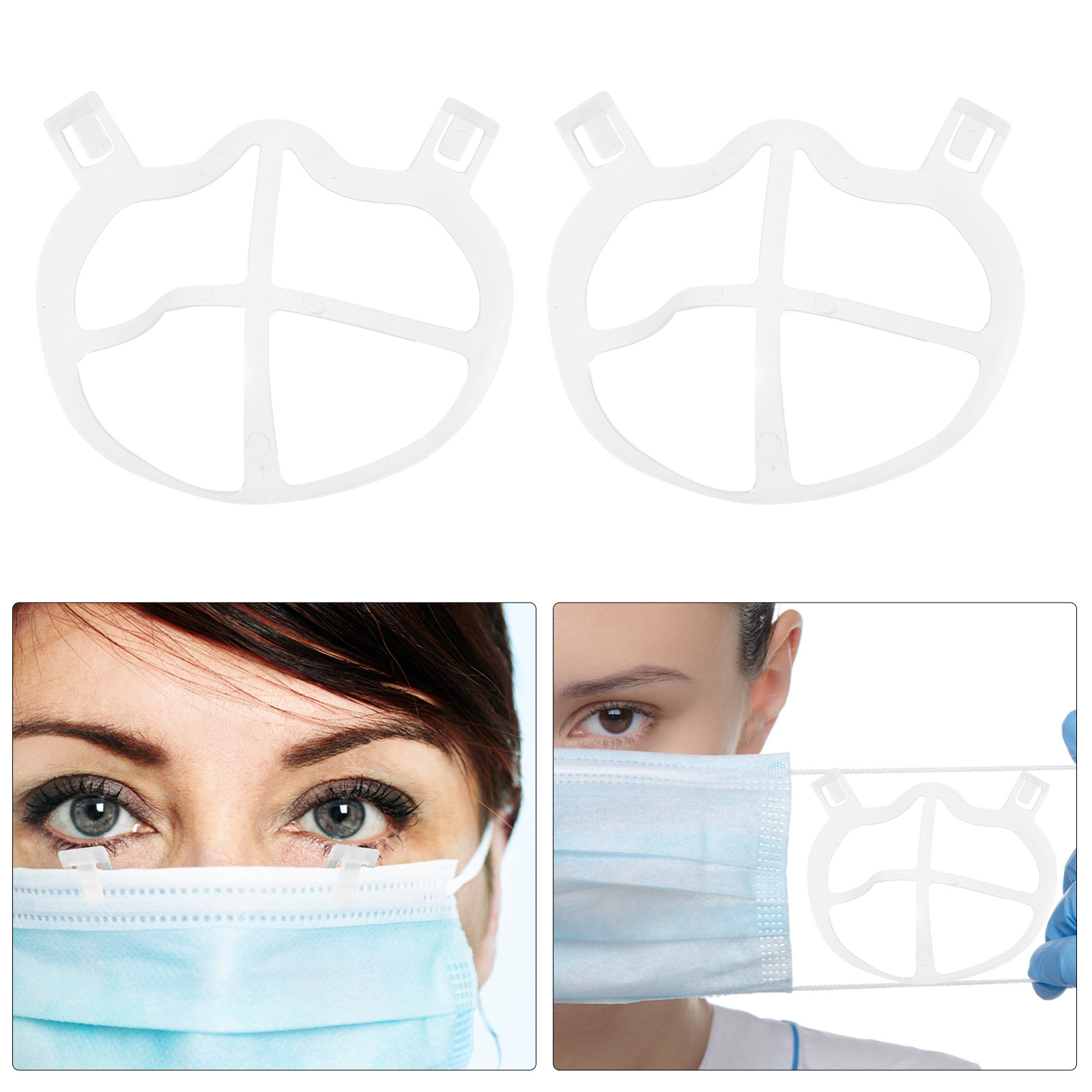 10Pcs Silicone Mask Holder Inn - Silicone Mask Bracket recension och pris