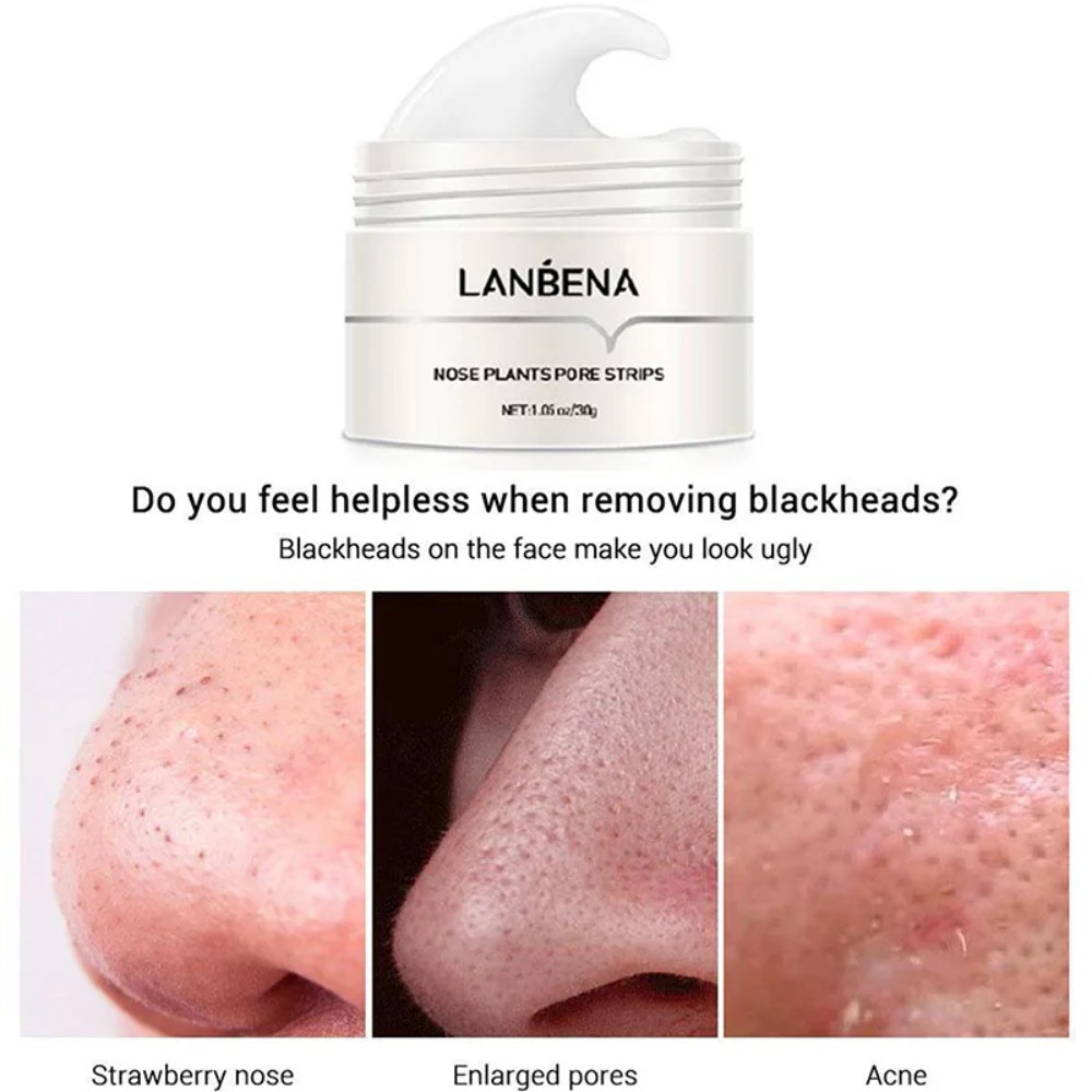 Nose Blackhead Remover Cream P - Black Face Mask Pack recension och pris