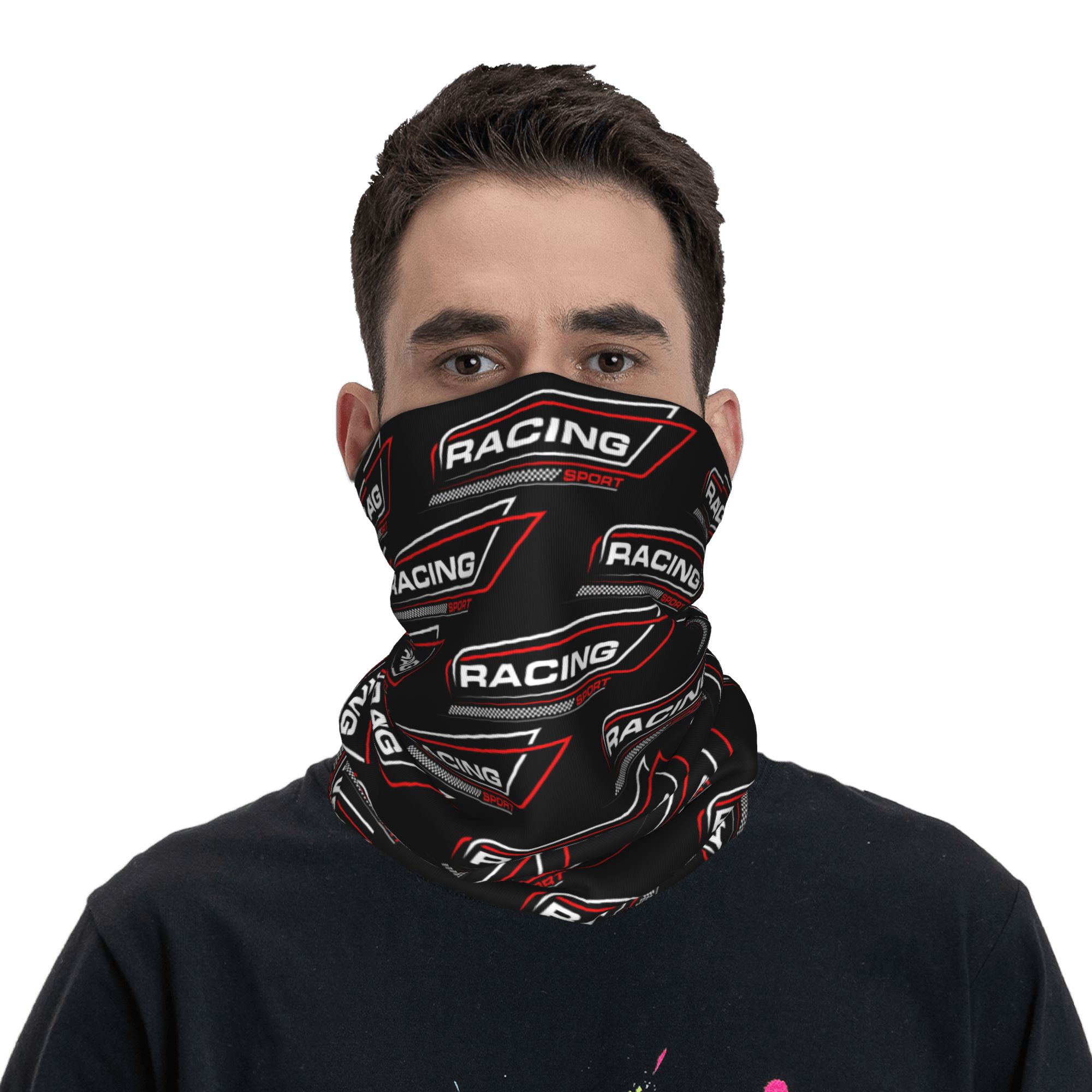 Custom Racing Speed Race Banda - Neck Gaiter Face Cover recension och pris