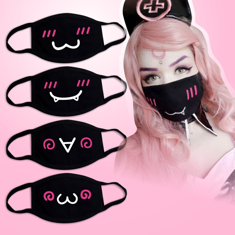 Black Cotton Mask Unisex Winte - Respirator Half Face recension och pris