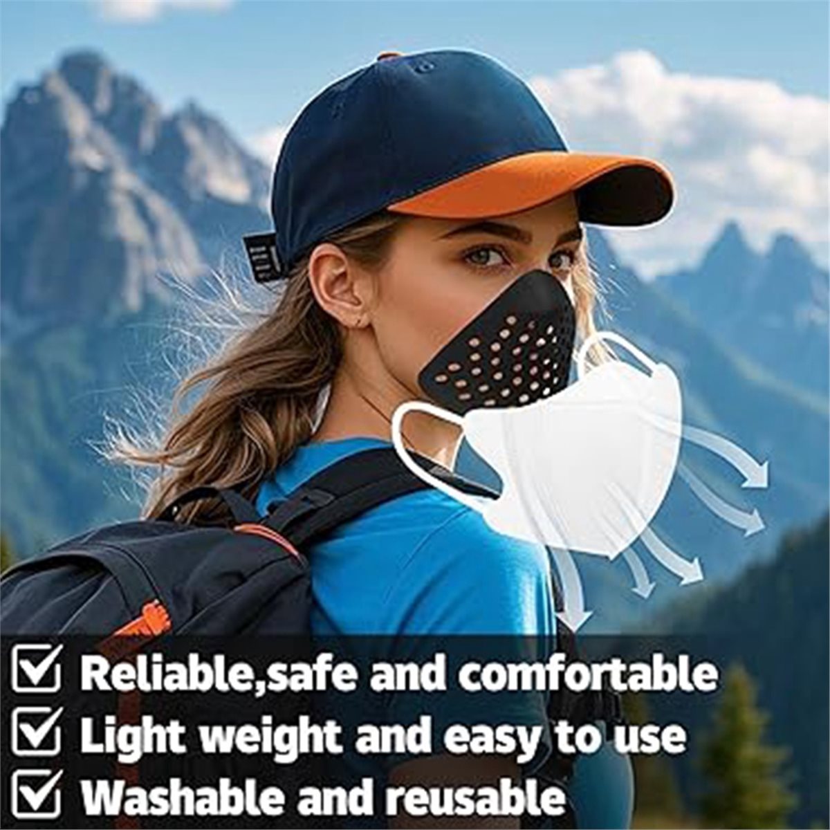 useful 4Pcs 3D Silicone Mask I - Silicone Mask Bracket recension och pris