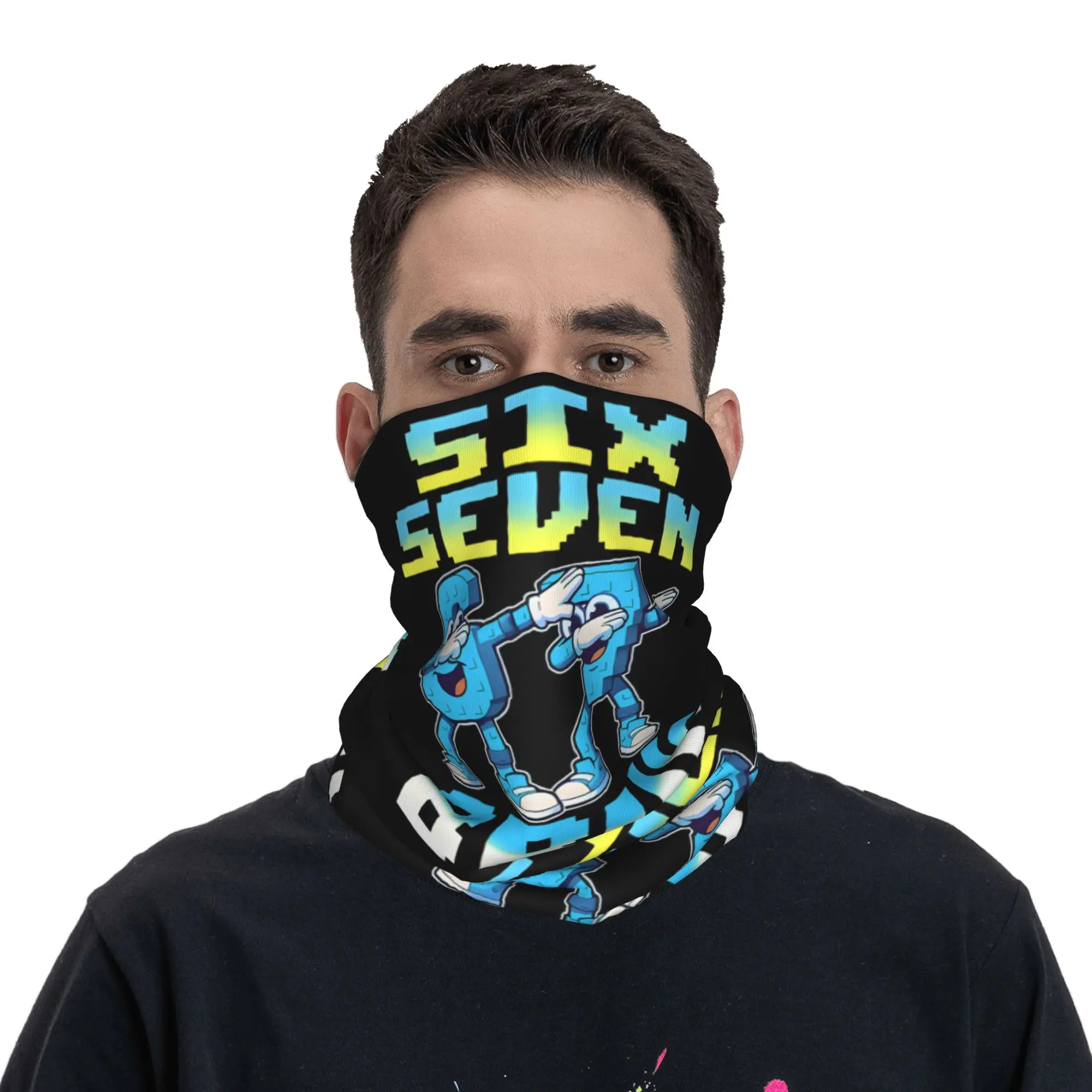 67 Six Seven Meme 6 7 Italian  - Neck Gaiter Face Cover recension och pris