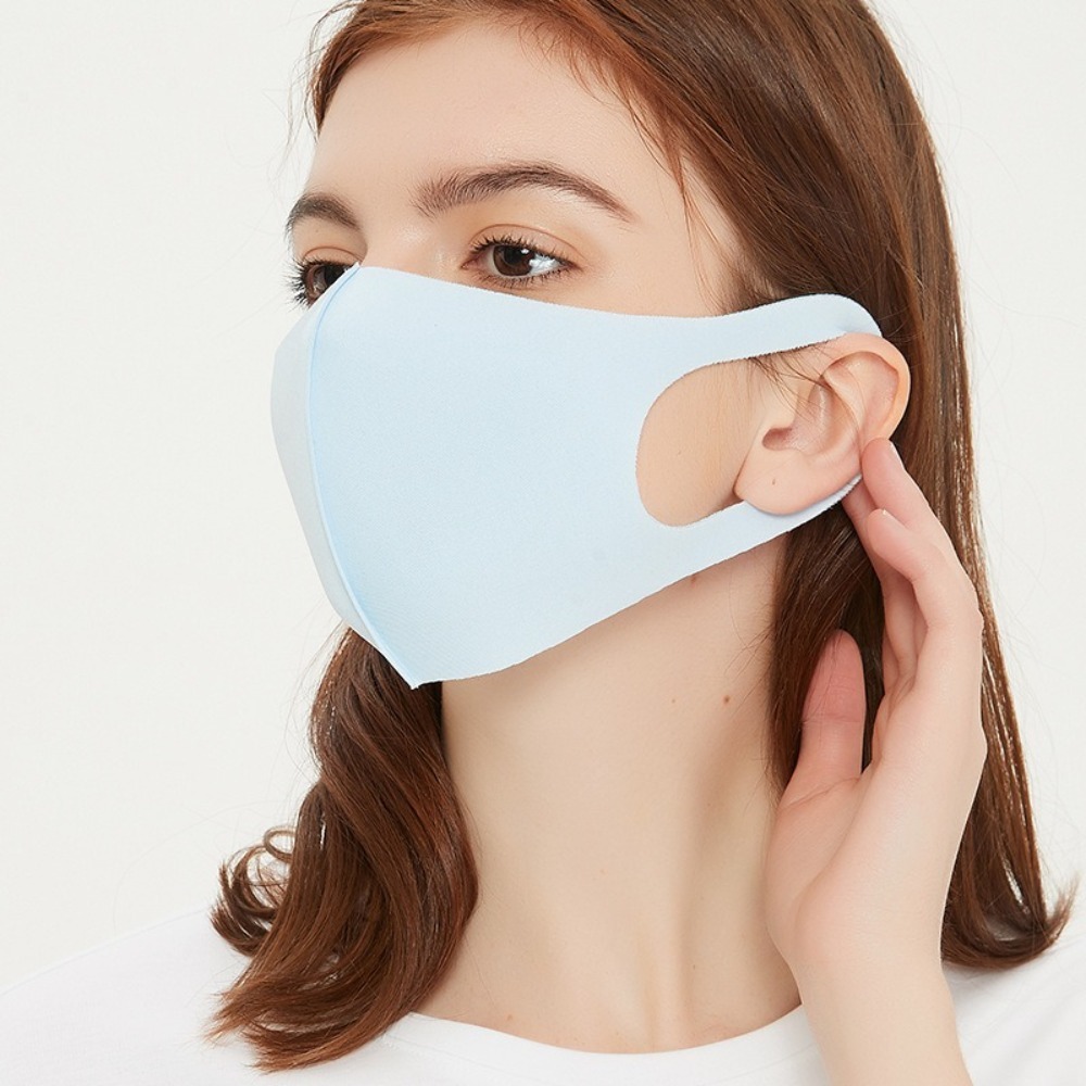 New Breathable Ice Silk Mask A - Cloth Face Mask Washable recension och pris