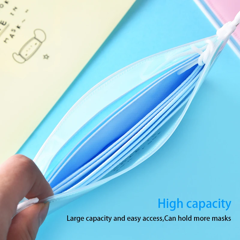 4pc Fashion Mask Cover Bag Por - Face Mask Storage Box recension och pris