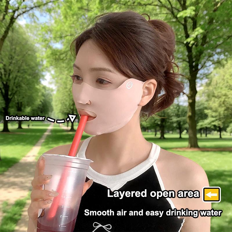 2PCS New Breathable Ice Silk M - Kids Face Mask recension och pris